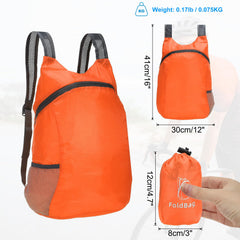 PATIKIL backpack side pocket shown for quick trail access.