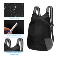 PATIKIL Hiking Backpack side pocket keeps small items within easy reach.