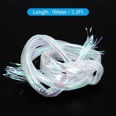 PATIKIL holographic tinsel tube adds realistic shine to fly bodies