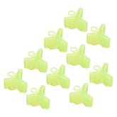 PATIKIL hook bonnets in fluorescent yellow protect hooks and prevent tangling.
