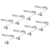 PATIKIL kayak paddle snaps silver clip for secure camping pole connections