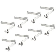 PATIKIL kayak paddle snaps silver clip for secure camping pole connections