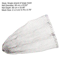 PATIKIL landing net replacement with deep 85cm depth for secure handling.