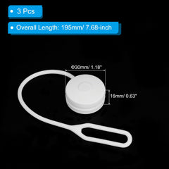 PATIKIL adjustable-strap light attached to a backpack for hands-free safety.