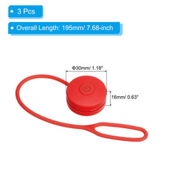 PATIKIL LED running light mounted on a bicycle for safer evening rides