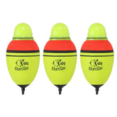 PATIKIL lighted slip bobber glowing green for night fishing visibility