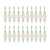 PATIKIL Luminous Spring Fishing Feeder – 20 Pcs packaging