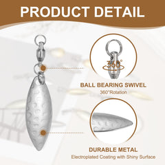 PATIKIL lure-making blades in a 10-pack for versatile use.
