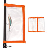 PATIKIL lure wrap orange front view keeps lures protected and visible