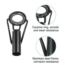 PATIKIL multi-size tip rings demonstrating compatibility with various rod diameters