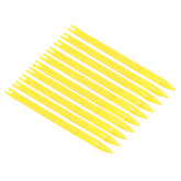 PATIKIL netting shuttle 1# yellow front view for precise twine handling during net repair