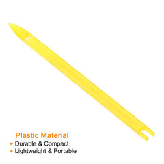 PATIKIL netting shuttle 1# yellow packaging shot illustrating portability for field repairs