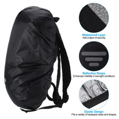 PATIKIL non-slip rain cover close-up showing secure fit.