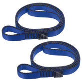PATIKIL blue 24-inch nylon slings for aerial yoga and reliable outdoor use.
