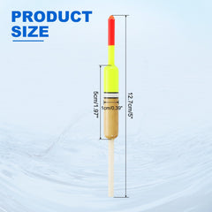 PATIKIL oval bobbers highlight buoyant shape for stable casting.