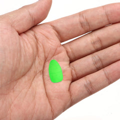 PATIKIL oval foam float in use for fly fishing and snell rigs.