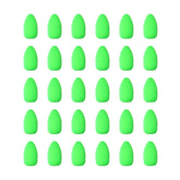 PATIKIL oval foam float green front view improves strike detection