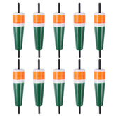 PATIKIL Popping Cork Float 4.6in orange green close up