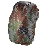 PATIKIL rain cover on a digital camo backpack protects 20-28L gear during travel