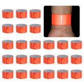 PATIKIL reflective band on arm enhances night visibility for walkers.