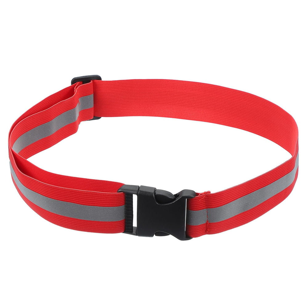 PATIKIL reflective belt red front view for night visibility