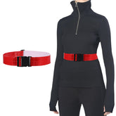 PATIKIL reflective belt red strap improves visibility for night running