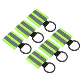 PATIKIL reflective keychain tags 6-pack for enhanced night visibility