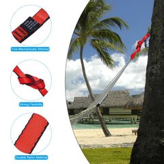 PATIKIL tree and rock climbing slings provide secure support at 60 cm length.