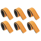 PATIKIL rod strap orange 6-pack secures fishing rods on boats
