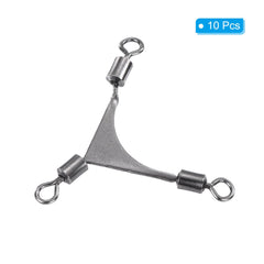 PATIKIL rolling-barrel swivel offers 360° rotation to prevent line tangles.