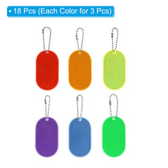 Colorful PATIKIL pendants in fluorescent green improve low-light recognition