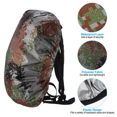 PATIKIL silver-coated inside waterproof layer keeps gear dry