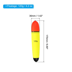 PATIKIL slip bobber diameter 36mm yellow improves depth control