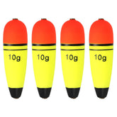 PATIKIL slip bobber front view in yellow for depth control