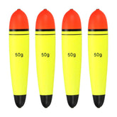 PATIKIL slip bobber front view with smooth holes for snag-free line flow.