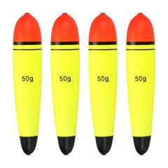 PATIKIL slip bobber front view with smooth holes for snag-free line flow.
