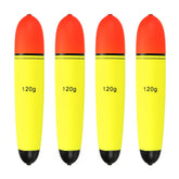 PATIKIL slip bobber front view in yellow for high visibility