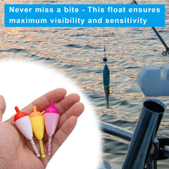 PATIKIL slip float setup demonstrates versatile depth control for different species.