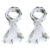 PATIKIL snow camouflage veil scarf for versatile field use and shade protection.