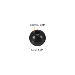 PATIKIL soft plastic beads with quick install design for lures and hooks
