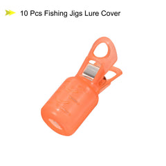 PATIKIL orange clip-on cover enables quick opening for fast hook access.