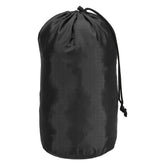 PATIKIL Stuff Sack 6x12.5 inch black keeps gear organized and dry.