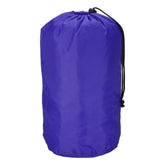 PATIKIL Stuff Sack blue front view demonstrates compact carry and organized gear.