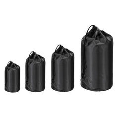 PATIKIL Stuff Sack small open drawstring for quick access during camping.