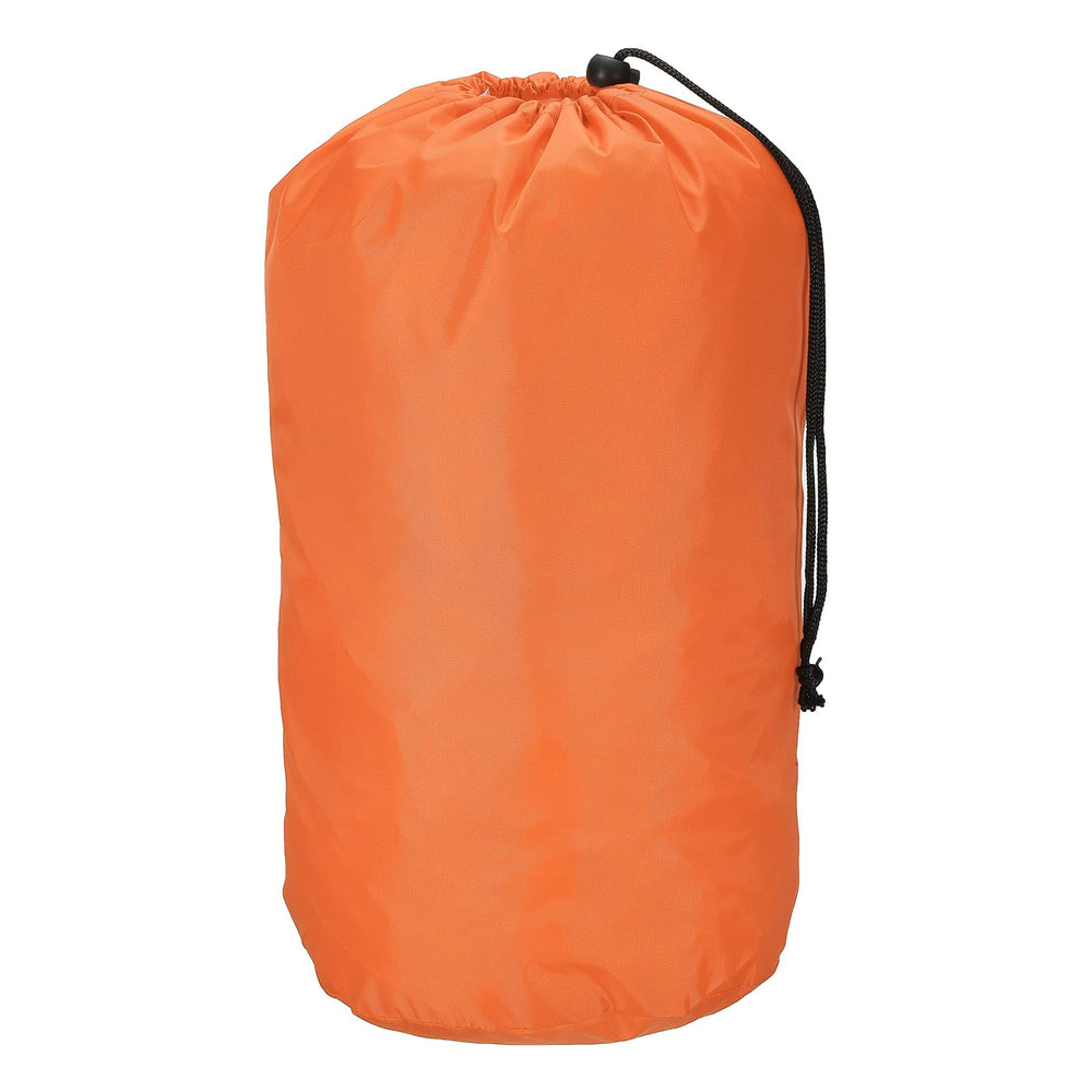 PATIKIL Stuff Sack close-up of waterproof orange nylon for rugged outdoor use