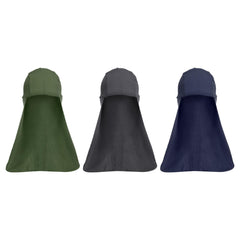 PATIKIL Sun Shade Hat Army Green side view