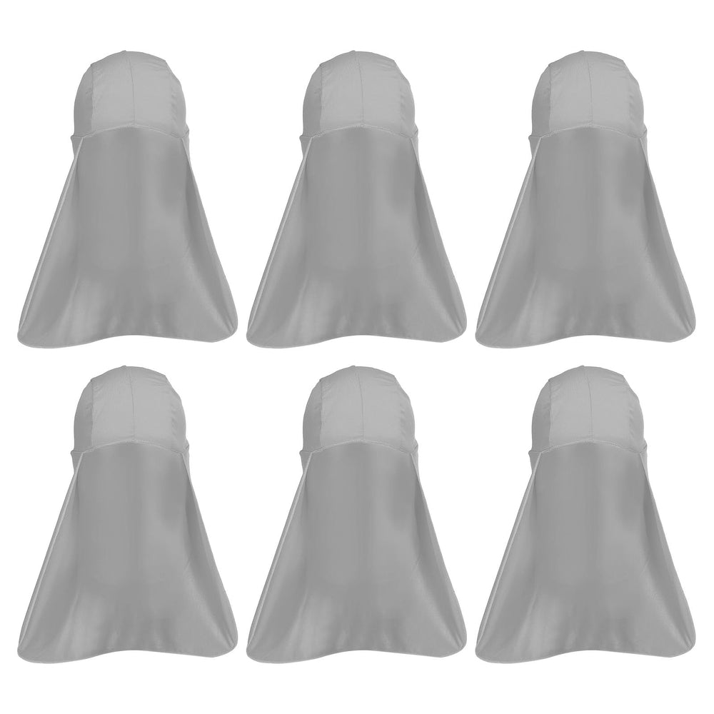 PATIKIL sun shade hat gray front view; lightweight, breathable protection for outdoor sessions.