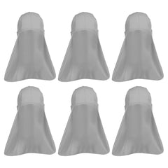 PATIKIL sun shade hat gray front view; lightweight, breathable protection for outdoor sessions.
