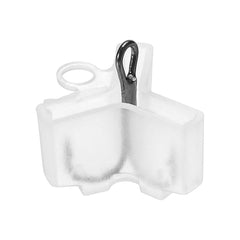 PATIKIL treble hook covers slot design securely holds hooks.
