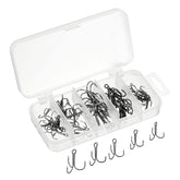 PATIKIL treble hooks kit packaging shot, ready for freshwater and saltwater fishing.